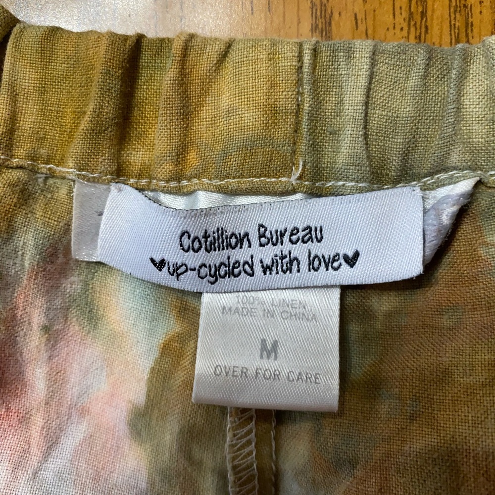 Women’s size M linen tie dye pants - Picture 4 of 4